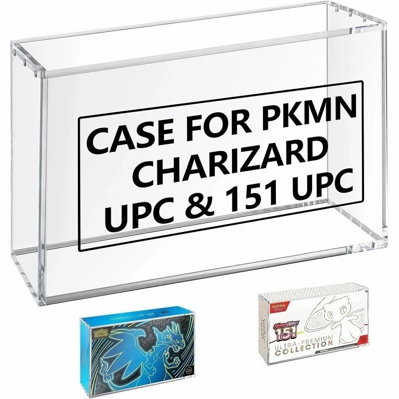 Pokemon 151 UPC akril védődoboz